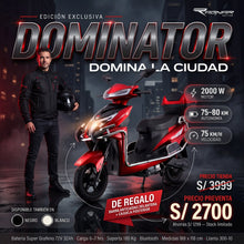 Scooter Electrico Modelo Dominator