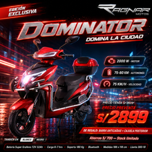 Scooter Electrico Modelo Dominator